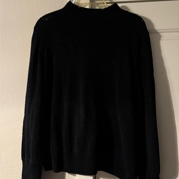 Only Black Cowl Neck Sweater - Picture 1 of 5